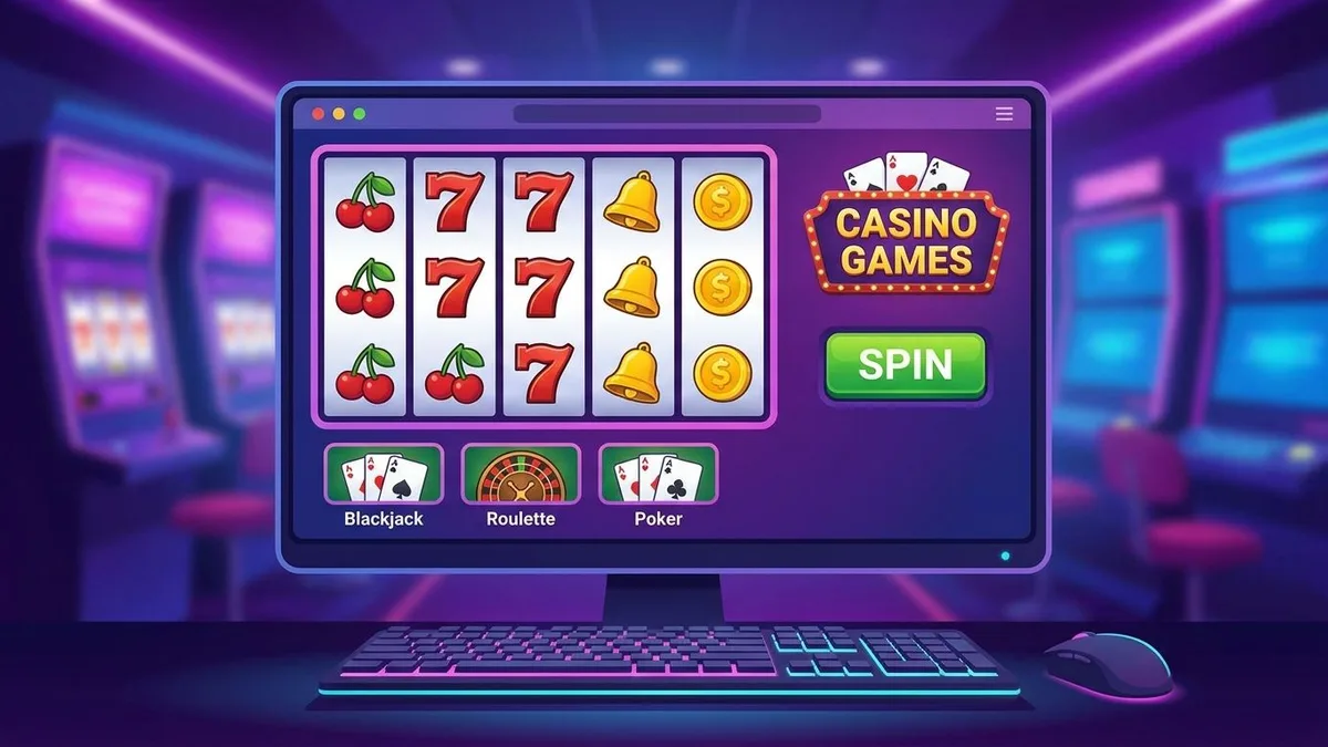 Casino games lobby
